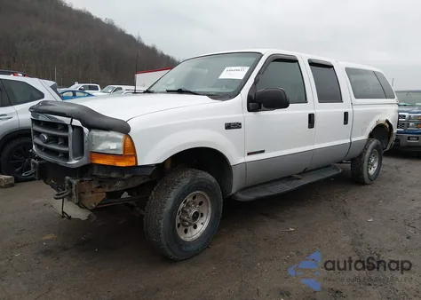 2000 Ford F-250 Lariat/Xl/Xlt из США, поврежденный, VIN 1FTNW21FXYED37468